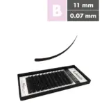 Kalentin Extensiones De Pestañas Clásicas Curva B 0,07 11mm